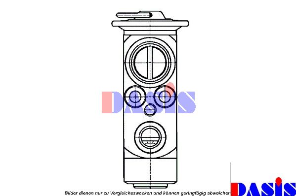 AKS DASIS išsiplėtimo vožtuvas, oro kondicionavimas 840136N